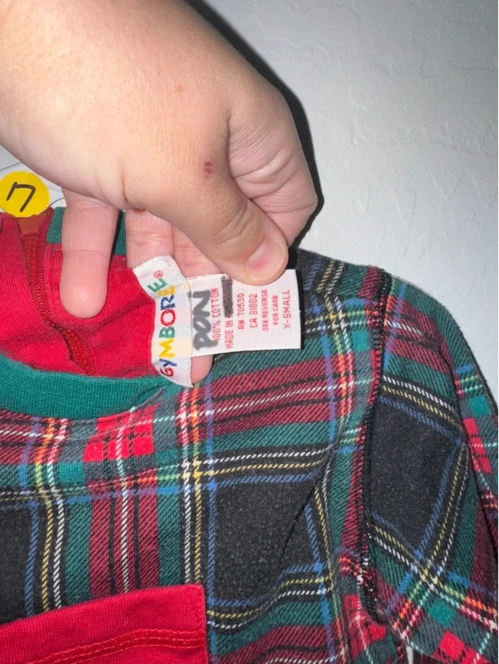 Vintage Rainbow Tag Gymboree XS 17.25 Sts Christmas Train romper Christmas